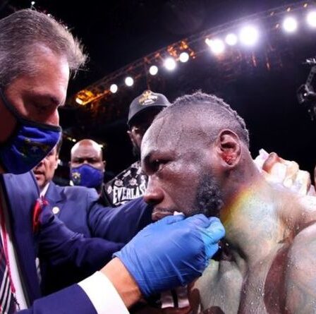 Deontay Wilder transporté à l'hôpital pour des contrôles après le KO dévastateur de Tyson Fury