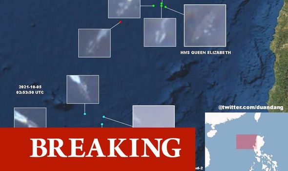 Un navire chinois suit les transporteurs britanniques et américains sur des photos satellites