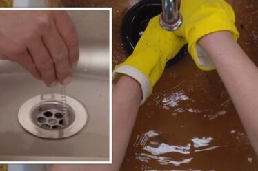 Évier bouché ?  Un expert partage le moyen le plus simple de débloquer un évier de cuisine sans piston