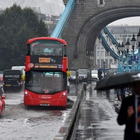 Inondations à Londres : Quelles lignes ont été touchées par des pluies torrentielles ?  Des trajets dans le chaos