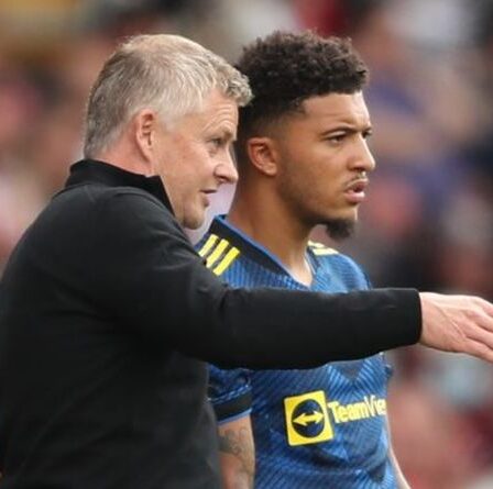 Jadon Sancho donne un mal de tête à la sélection de Man Utd pour qu'Ole Gunnar Solskjaer réfléchisse