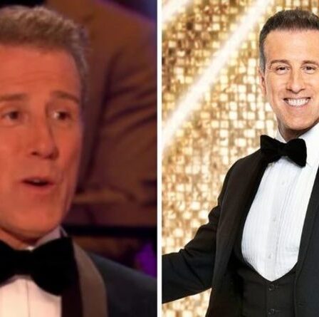 'Je l'ai aimé!'  Strictly Come Dancing Anton Du Beke ouvre le premier spectacle de juges de nuit