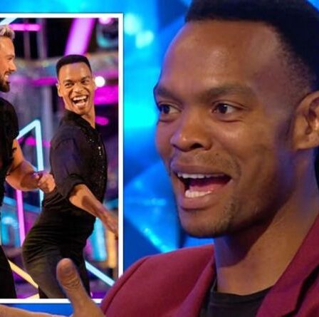 Johannes Radebe de Strictly Come Dancing a fondu en larmes à propos du couple John Whaite