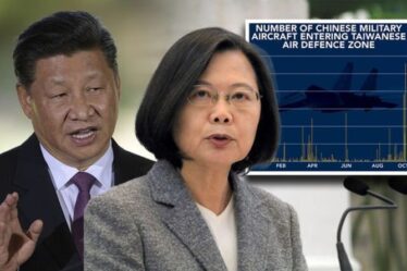 La Chine va-t-elle envahir Taïwan ?  Un nouveau graphique montre des incursions chinoises « record »