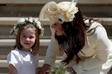 La princesse Charlotte prend Kate Middleton alors que la duchesse dit que sa fille « aime » la même collation