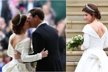 La robe de mariée de la princesse Eugénie a enfreint le protocole royal pour «changer la beauté»