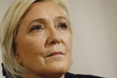 Le Pen craignait d'être un "ami du beau temps" pour le Royaume-Uni alors que le président en herbe fait volte-face sur ses alliés