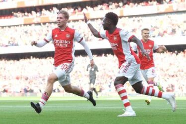 Le duo d'Arsenal Emile Smith Rowe et Bukayo Saka s'est inspiré de trois anciens joueurs