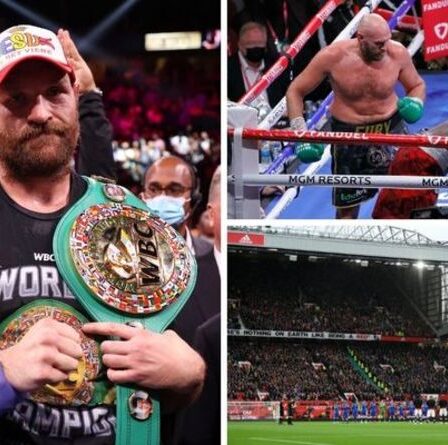 Le fan de Manchester United, Tyson Fury, envisage le retour à Old Trafford après la victoire de Deontay Wilder