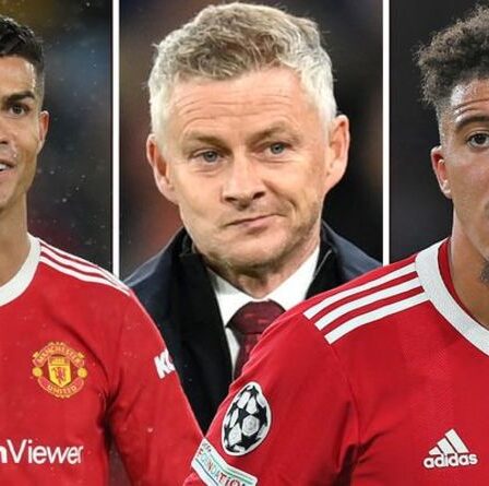 Le patron de Man Utd, Solskjaer, se penche sur les difficultés de Jadon Sancho avec le commentaire de Cristiano Ronaldo