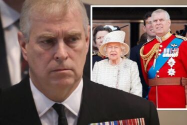 Le prince Andrew «est une honte» et ne devrait pas jouer un rôle dans l'expert en réclamations de la famille royale