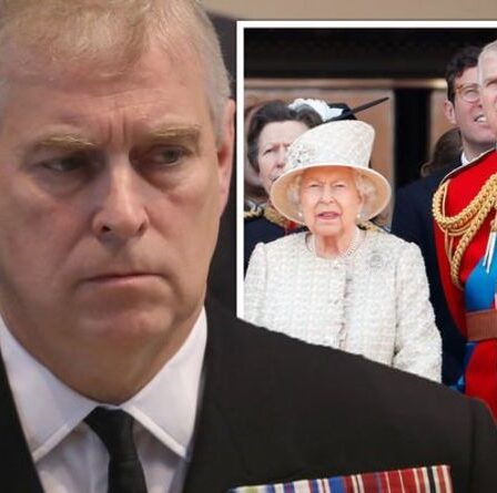 Le prince Andrew «est une honte» et ne devrait pas jouer un rôle dans l'expert en réclamations de la famille royale