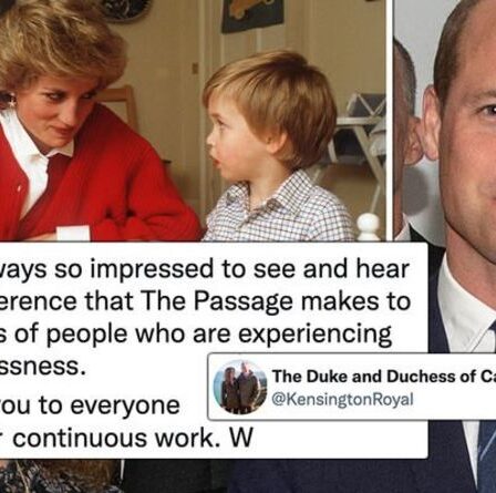 Le prince William partage un hommage touchant à la princesse Diana dans un rare message personnel