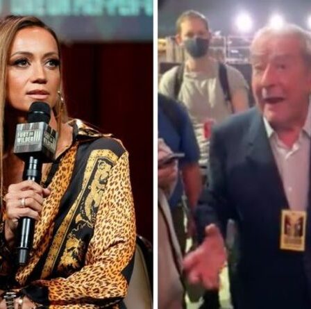 Le promoteur de Tyson Fury, Bob Arum, ravage Kate Abdo alors que la demande de confrontation est ignorée: "F *** her!"