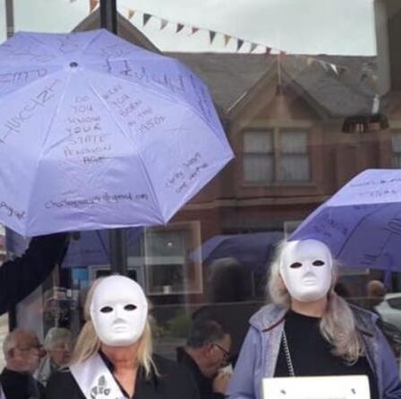 Les femmes Waspi se mobilisent pour lutter contre l'indemnisation.  « 20 000 meurent par an sans pension d'État ! »