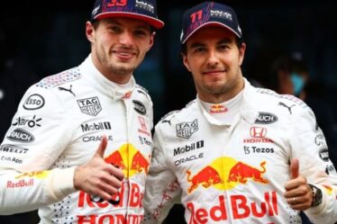 Max Verstappen fait vœu de récompense à Sergio Perez après avoir repoussé Lewis Hamilton