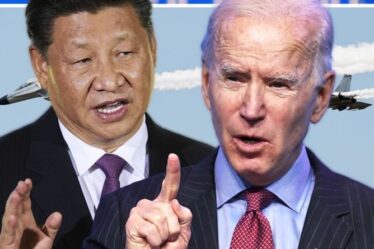 Ne t'avise pas !  Biden lance un avertissement sans ambages à la Chine alors que les craintes de guerre à Taiwan éclatent