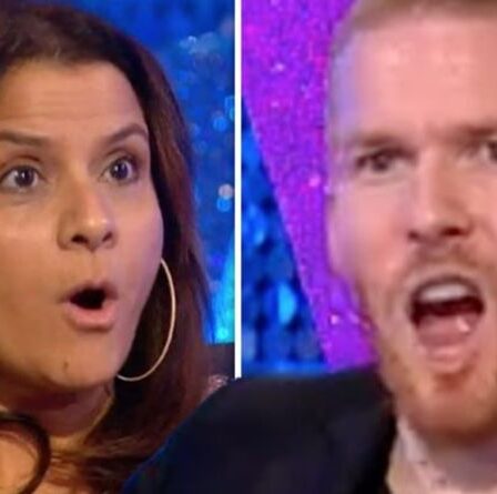 Neil Jones réprimandé par Nina Wadia après avoir glissé sur Strictly exit 'J'ai hâte de m'en débarrasser !'