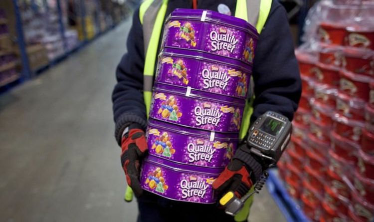 Nestlé admet que la pénurie de main-d'œuvre pourrait affecter les fournitures de Christmas Quality Street