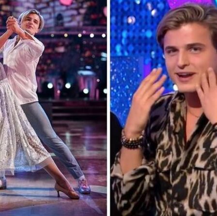 Nikita Kuzmin de Strictly est partie en rougissant alors qu'il est grillé sur la routine racée de Tilly Ramsay