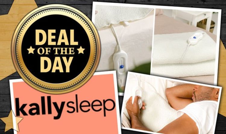 OFFRE DU JOUR: Économisez 25 £ sur la couverture chauffante en molleton électrique Kally Sleep - maintenant à moins de 60 £