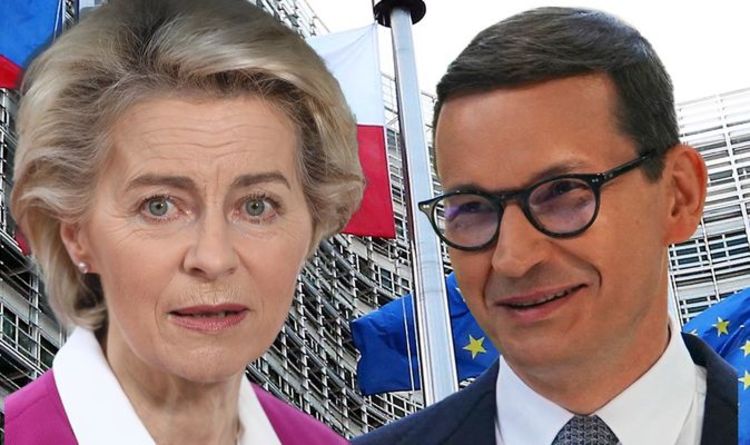 Pourquoi la Pologne pourrait être le PROCHAIN ​​à quitter l'UE après avoir lancé un "défi direct au bloc de Bruxelles"