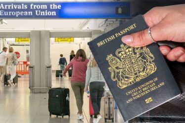 Règles de passeport : les trois principales choses que les Britanniques DOIVENT vérifier avant de s'envoler pour l'Europe