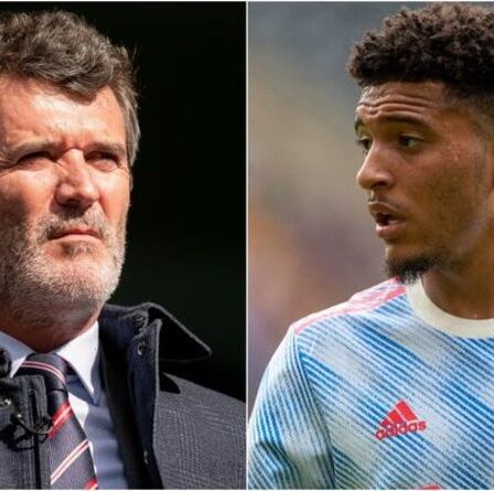 Roy Keane a l'inquiétude de Cristiano Ronaldo qui pourrait être à l'origine des difficultés de Jadon Sancho à Man Utd
