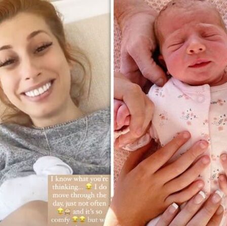 Stacey Solomon choisit enfin le prénom de sa petite fille une semaine après l'accouchement