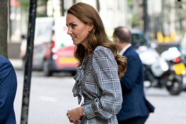 'Thrifty' Kate Middleton porte à nouveau une robe Zara à 16 £ lors d'une visite à l'University College de Londres