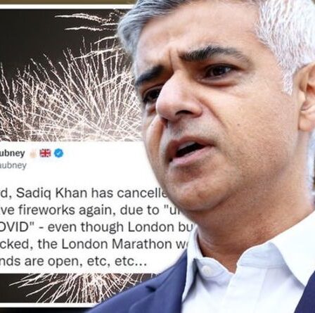 « Tout à fait absurde ! »  Fury alors que les feux d'artifice de Londres NYE ​​sont mis fin aux craintes de Covid - Sadiq Khan fustigé