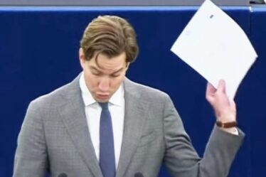 Un eurodéputé néerlandais embarrasse la Commission européenne dans un discours enflammé en plénière "Le problème, pas la solution"