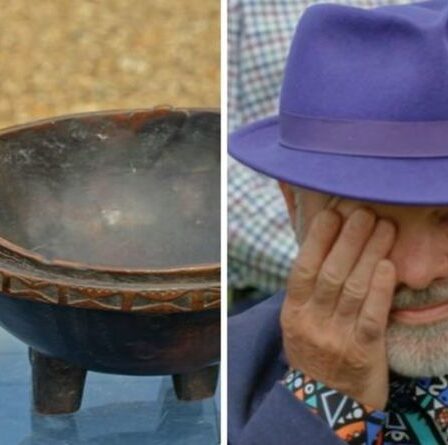 Un invité du Roadshow d'Antiquités s'effondre en larmes alors que la vraie valeur d'un plat du 19ème siècle est exposée