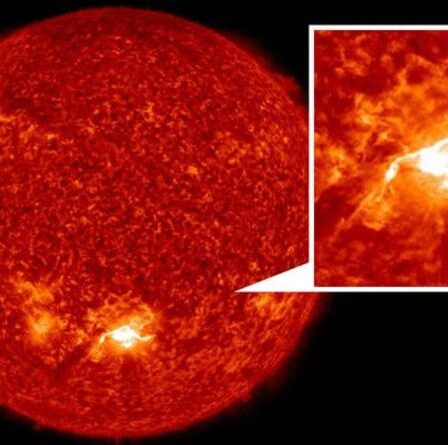 Une tempête solaire voyageant à 2,1 MILLIONS de mph pour frapper la Terre demain : « Impacts sur la technologie »
