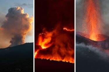 Volcan La Palma EN DIRECT: Des cendres atteindront Tenerife alors que les maisons EXPLOSENT dans un ruisseau de lave