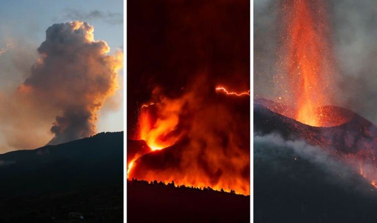 Volcan La Palma EN DIRECT: Des cendres atteindront Tenerife alors que les maisons EXPLOSENT dans un ruisseau de lave