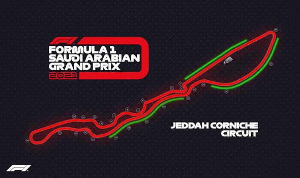 Le circuit de la corniche de Djeddah est construit spécifiquement pour figurer en F1