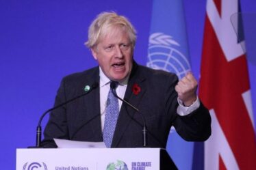 COP26 EN DIRECT: Boris humilié alors qu'il "parle à une pièce vide" au sommet de Glasgow