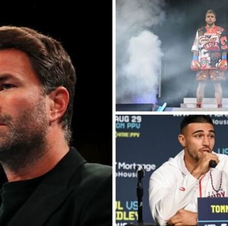 Eddie Hearn exprime la peur de Jake Paul contre Tommy Fury - "J'ai un sentiment terrible"
