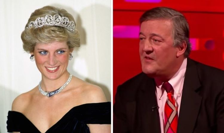 La révélation effrontée de Spitting Image de la princesse Diana à Stephen Fry: " Heureux que nous partions "