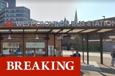 Le centre-ville de Croydon confiné: la police spécialisée essaime les rues - évacuation ordonnée
