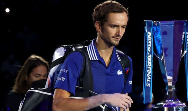 Le vainqueur de l'US Open, Daniil Medvedev, s'est fait "voler une montre de 168 000 £" alors qu'il jouait aux finales de l'ATP en Italie