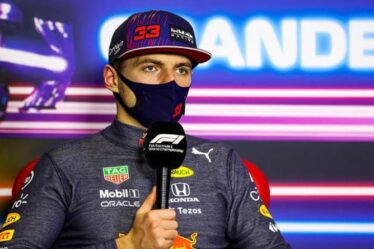 Max Verstappen s'est énervé contre Lewis Hamilton lors d'une collision: "Facile de me blâmer"