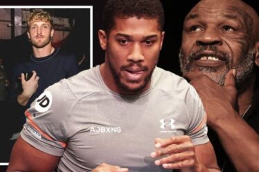 Mike Tyson propose de former Anthony Joshua malgré "l'accord" de Logan Paul