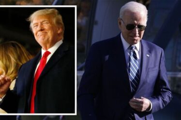 Note d'approbation de Joe Biden: le président américain sur une trajectoire dangereuse qui pourrait rivaliser avec Trump
