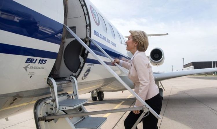 Ursula von der Leyen sauvage pour avoir utilisé un jet privé pendant 19 minutes de trajet après la COP26