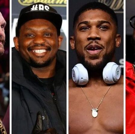 Cinq combats de poids lourds qui pourraient avoir lieu en 2022 après l'ordre WBC Tyson Fury vs Whyte