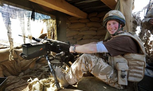 Le prince Harry en Afghanistan.
