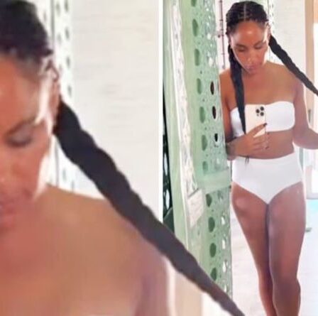 Alex Scott étourdit en bikini alors qu'elle « retrouve son éclat » après s'être retirée de la télévision