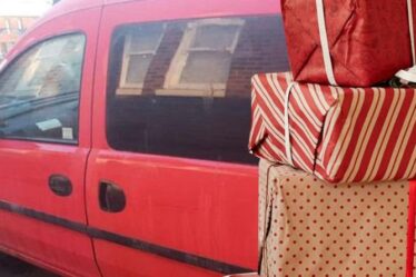 Des escrocs «honteux» volent près de 100 colis de Noël au chauffeur Hermès
